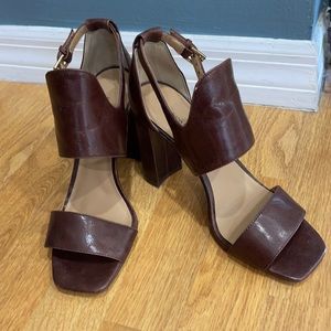 Banana republic dark brown heels